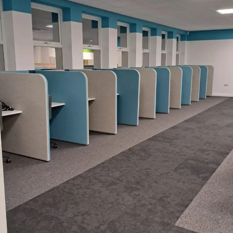 Focus booths in education enviroment